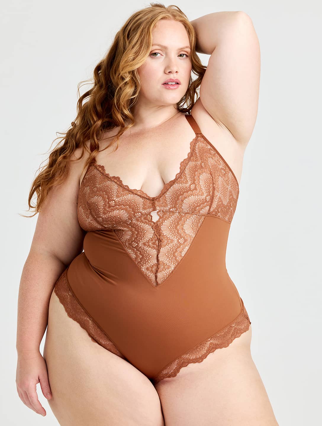 Body Échancré Semi-Laçé HeyShape Femme Compression Amincissante Confortable