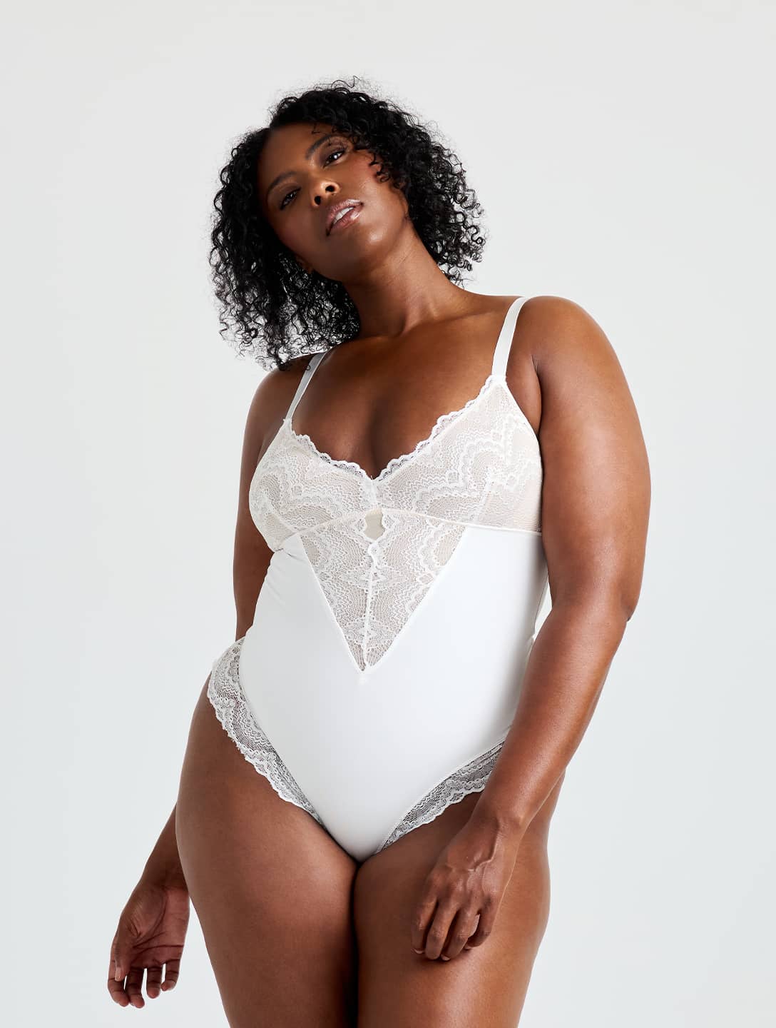 Body Échancré Semi-Laçé HeyShape Femme Compression Amincissante Confortable