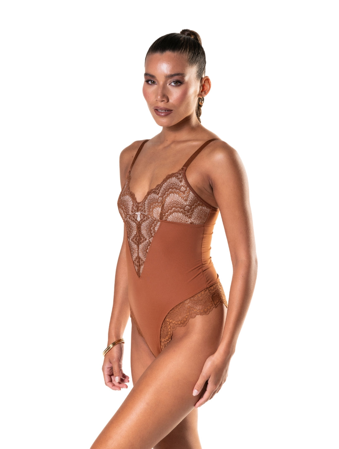 Body Échancré Semi-Laçé HeyShape Femme Compression Amincissante Confortable