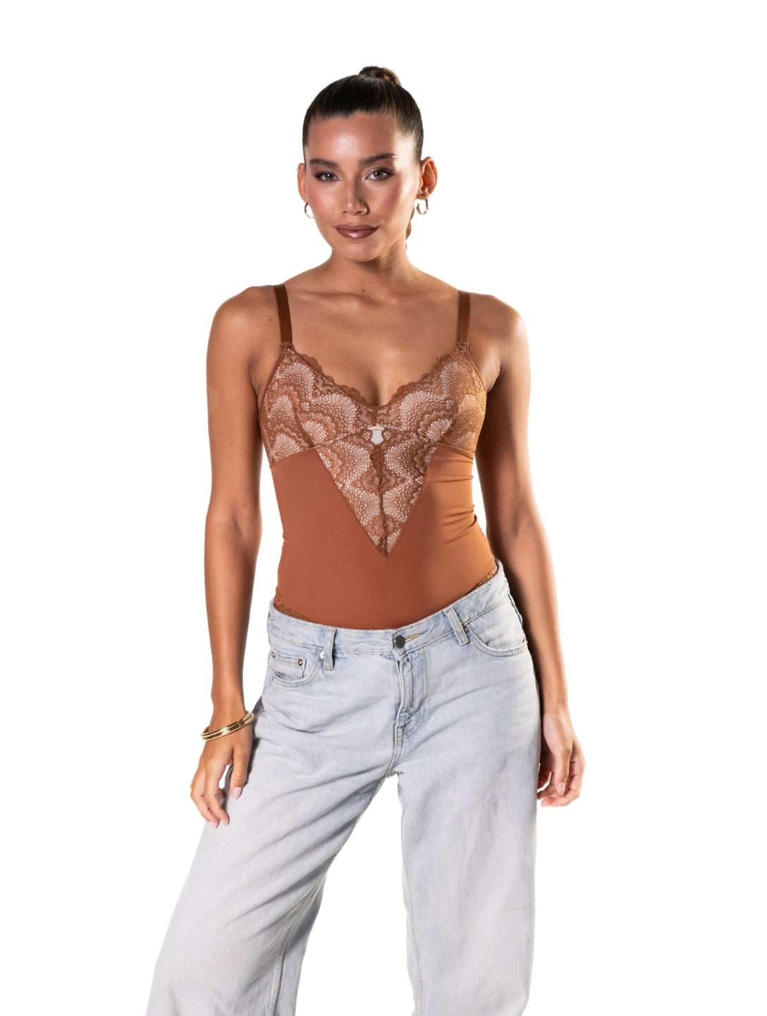 Body Échancré Semi-Laçé HeyShape Femme Compression Amincissante Confortable