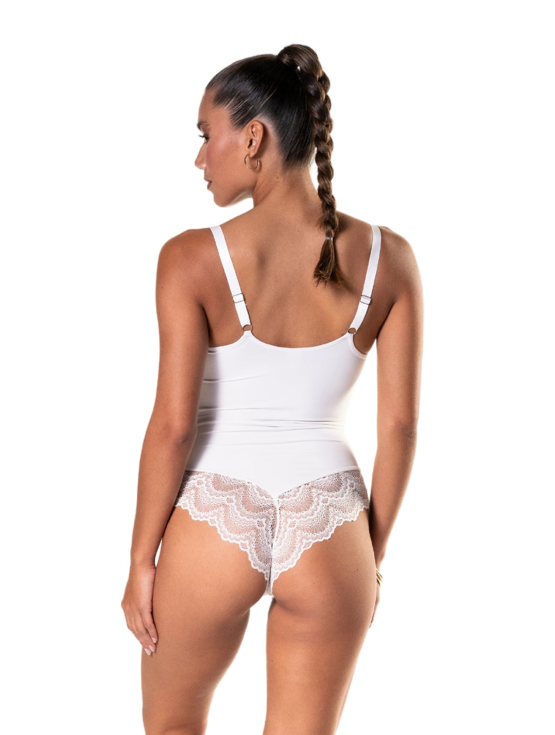 Body Échancré Semi-Laçé HeyShape Femme Compression Amincissante Confortable