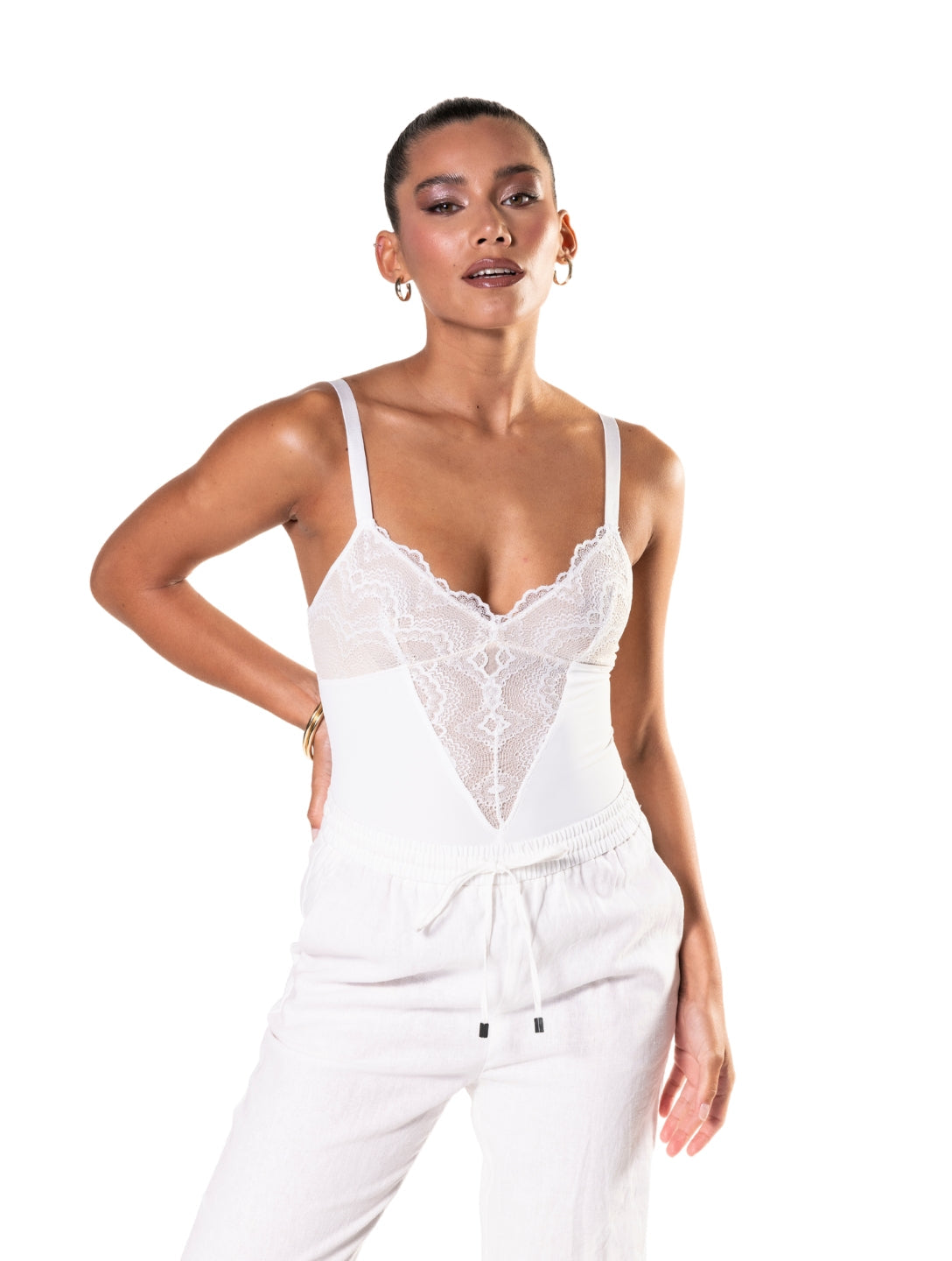 Body Échancré Semi-Laçé HeyShape Femme Compression Amincissante Confortable