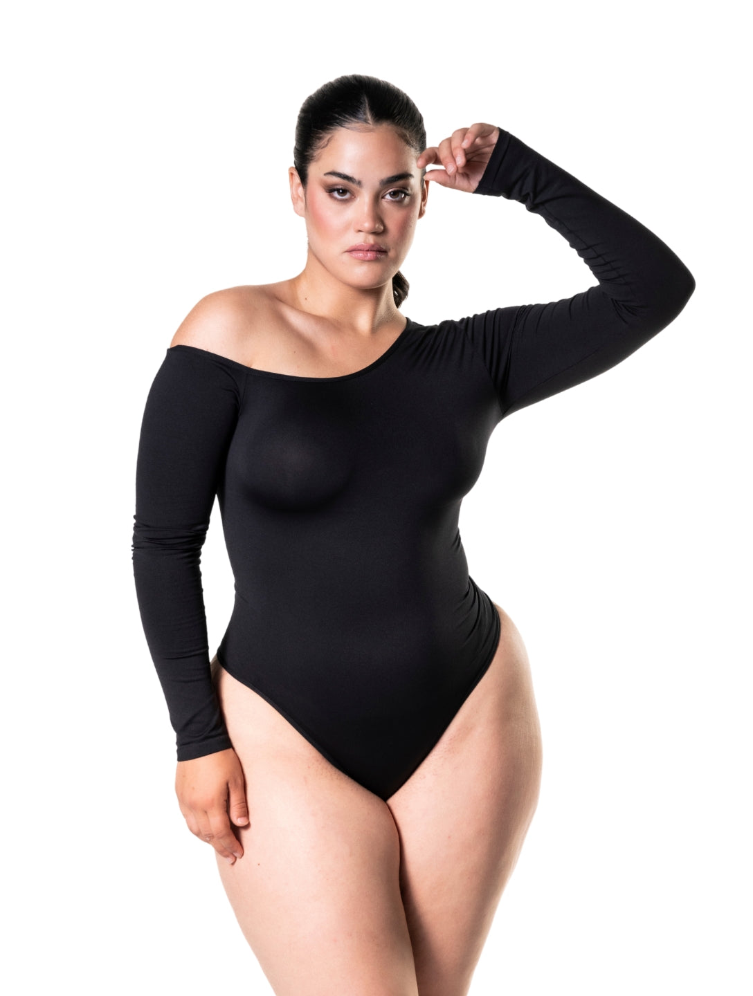 Body gainant à manches longues et une épaule HeyShape - Confort et Style