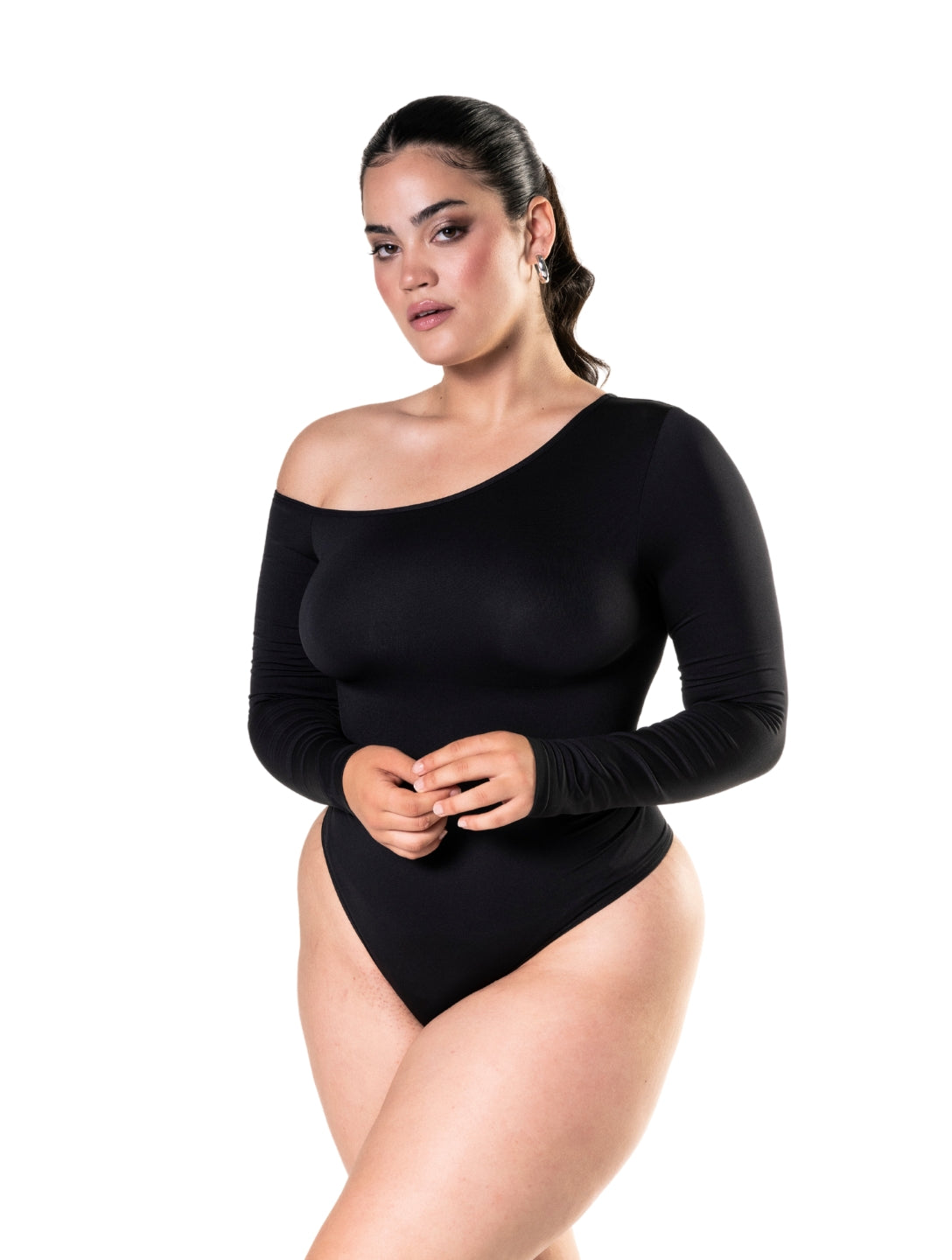 Body gainant à manches longues et une épaule HeyShape - Confort et Style