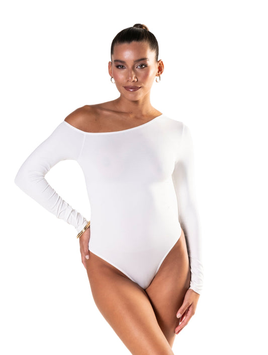 Body gainant à manches longues et une épaule HeyShape - Confort et Style